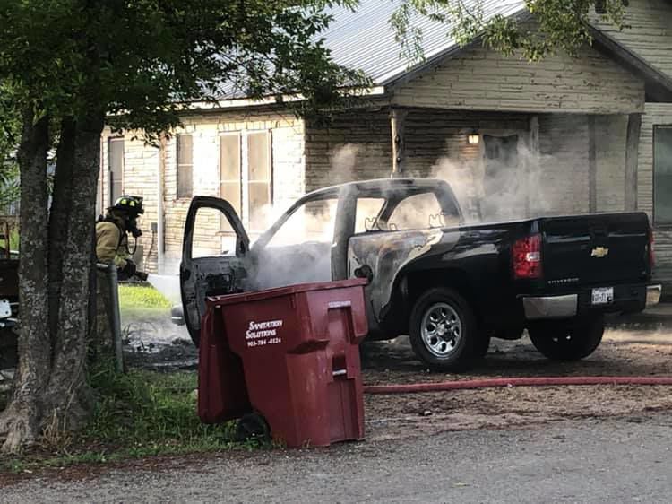 Reno truck fire